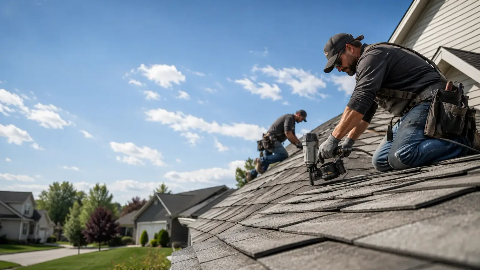 Storm Damage Roof Repair in Dennison, IL near me